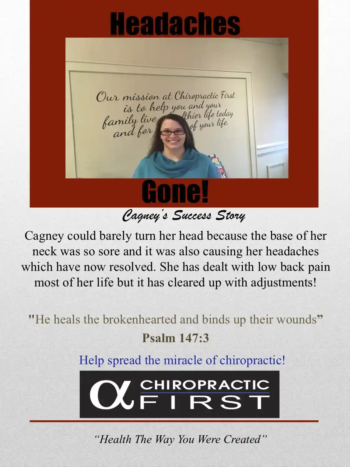 Patient of the month Cagney